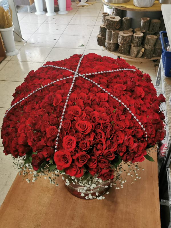  Antalya Çiçekçiler - 500 Kırmızı Gül