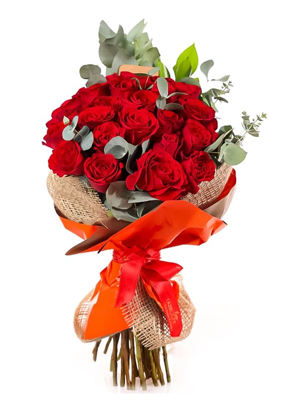 Antalya Çiçek Siparişi - 19 Kırmızı Gül Buketi