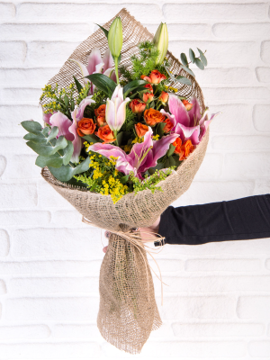  Antalya Çiçekçi - Pink Lilies